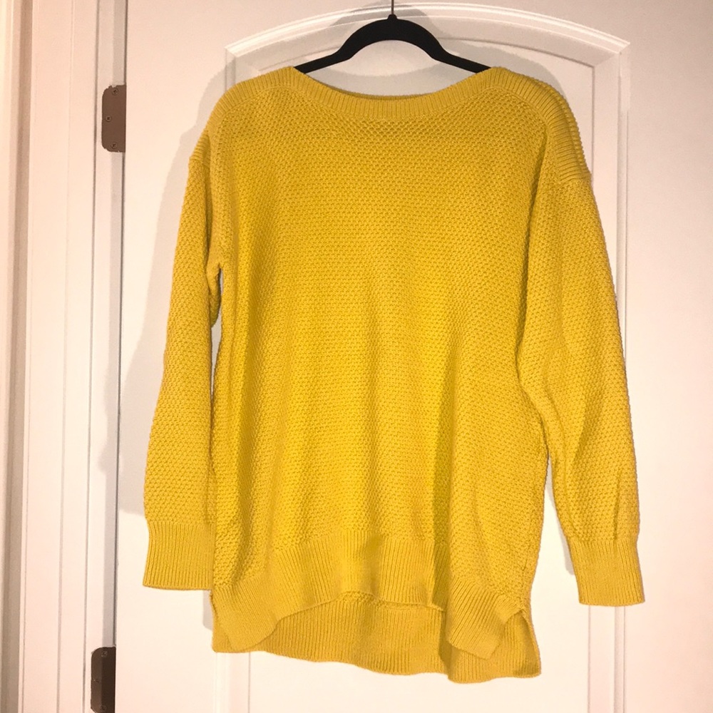 LOFT boatneck tunic sweater